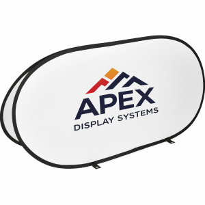 legend sublimated pop up banner 2m x 1m