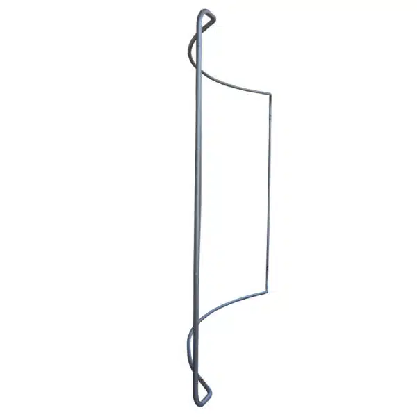 fabric tube frame – curved 300cm x 230cm fabric tube frame – curved 300cm x 230cm