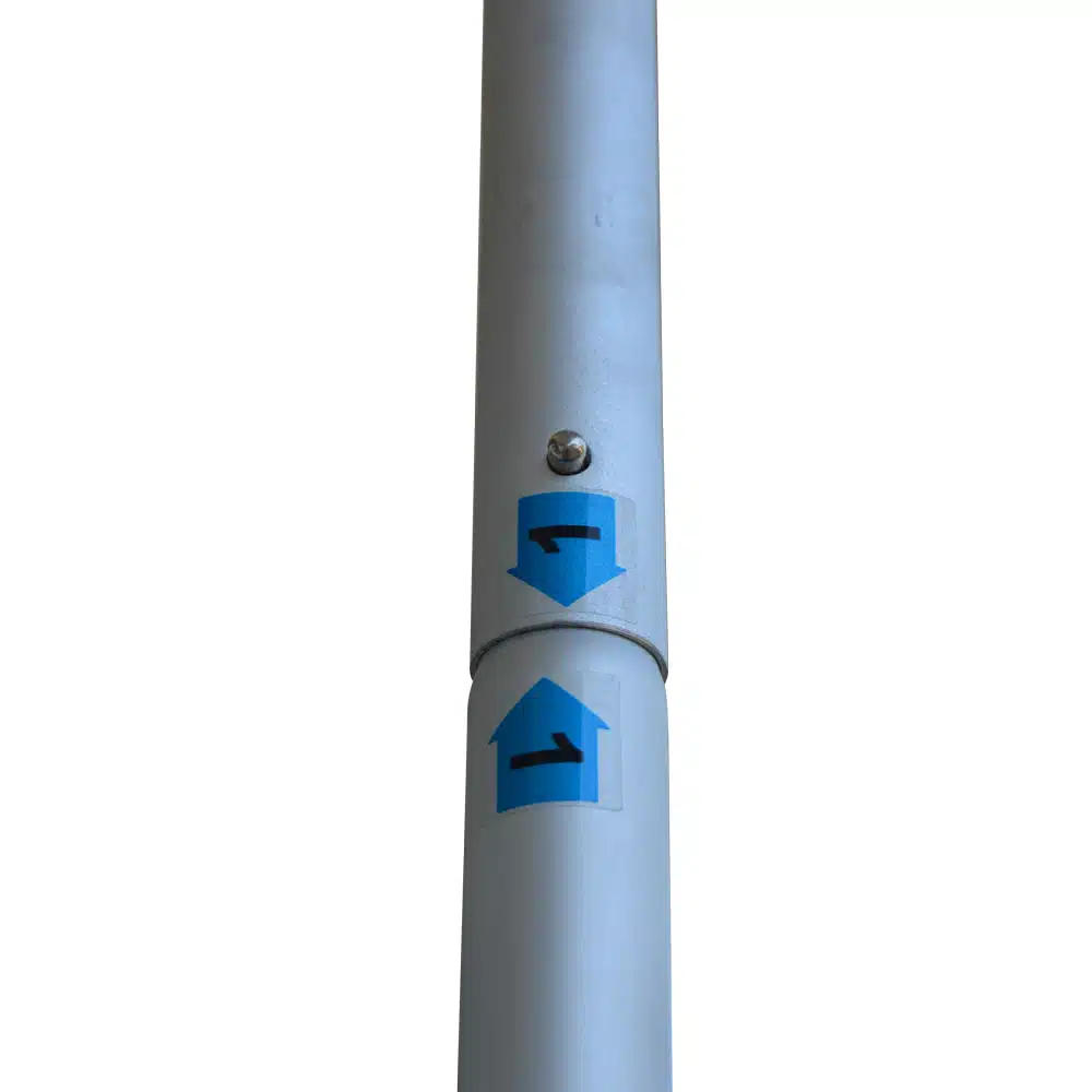 fabric tube frame – straight 300cm x 225cm fabric tube frame – straight 300cm x 225cm