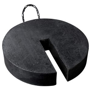 gazebo rubber weight