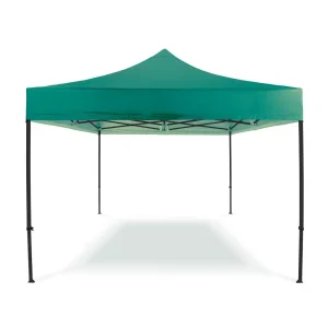 black steel gazebo 3m