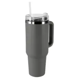 1.2l double walled travel mug with straw 1.2l double walled travel mug with straw