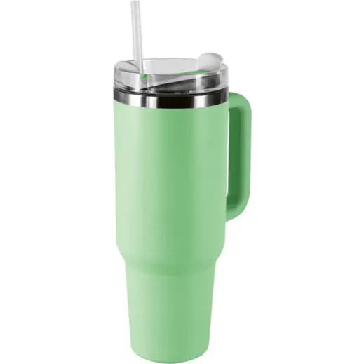 1.2l double walled travel mug with straw 1.2l double walled travel mug with straw